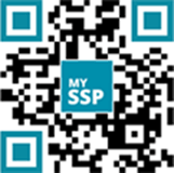 Scan the QR Code to download the My SSP App